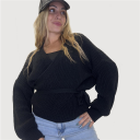 cardigan con laccio regolabile avvolgo